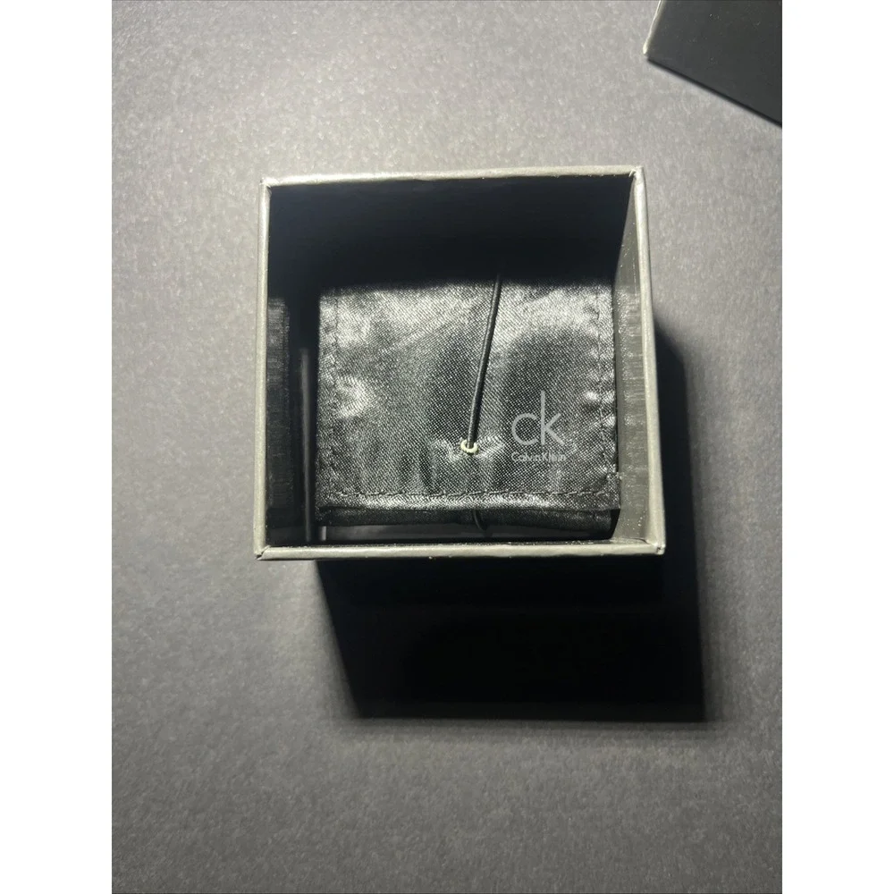 NWT‎ CALVIN KLEIN SILVER SPIN FIDGET RING SIZE 7 MSRP $110